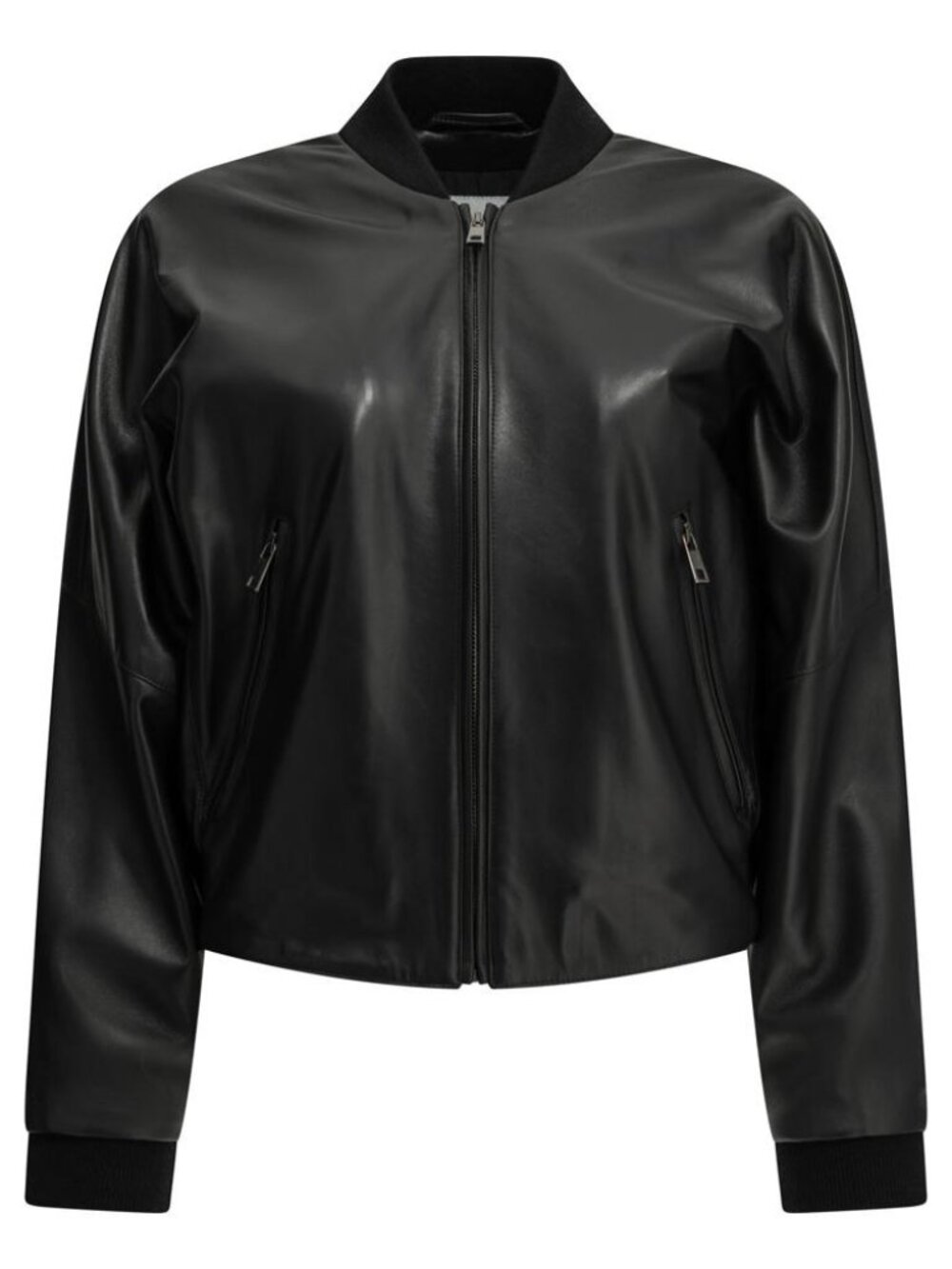 Semper Nappa Leather Jacket Tag Size 38 Women